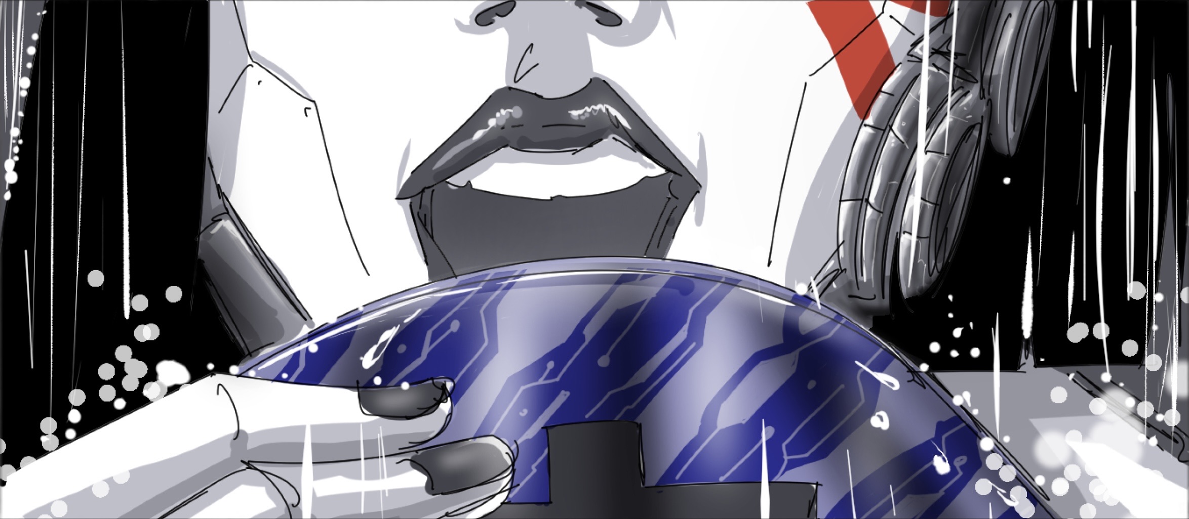Cyber Berry Blue — Scene 4 — The Can
