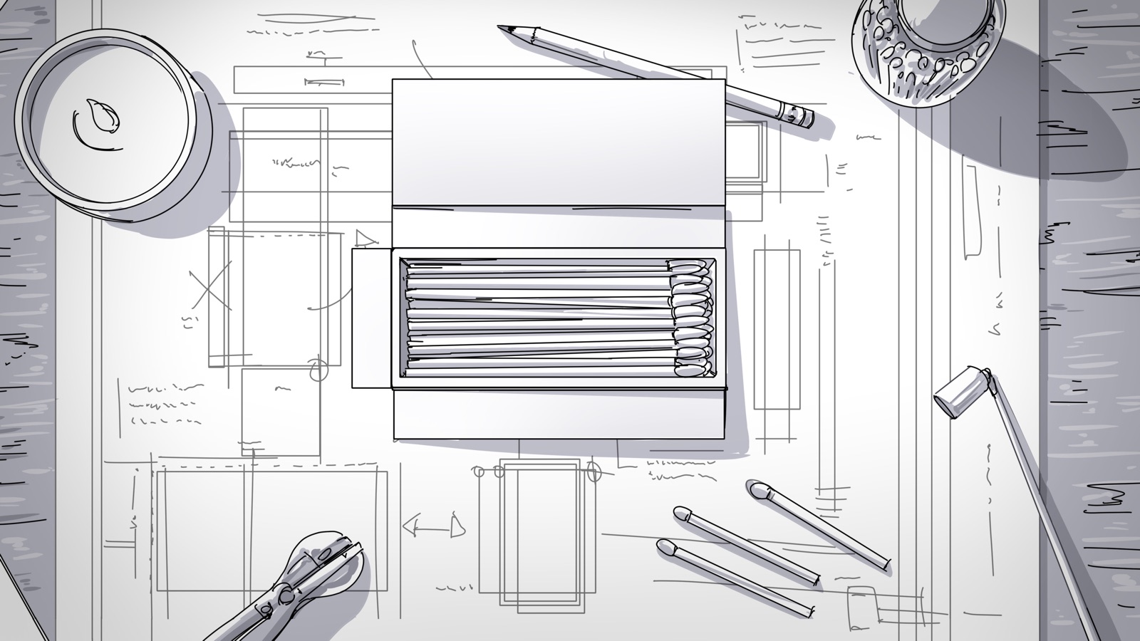 A Matchbox to Remember — STORYBOARDS 1