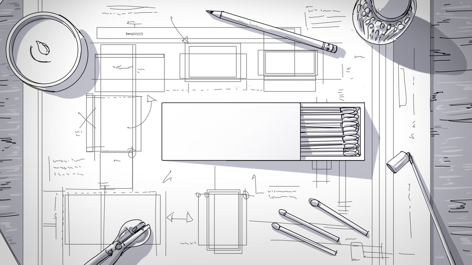 A Matchbox to Remember — STORYBOARDS 3