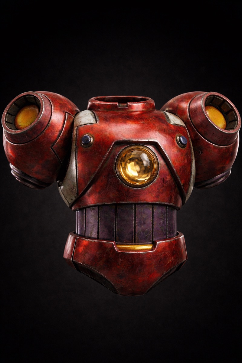 Super armor — isolated render