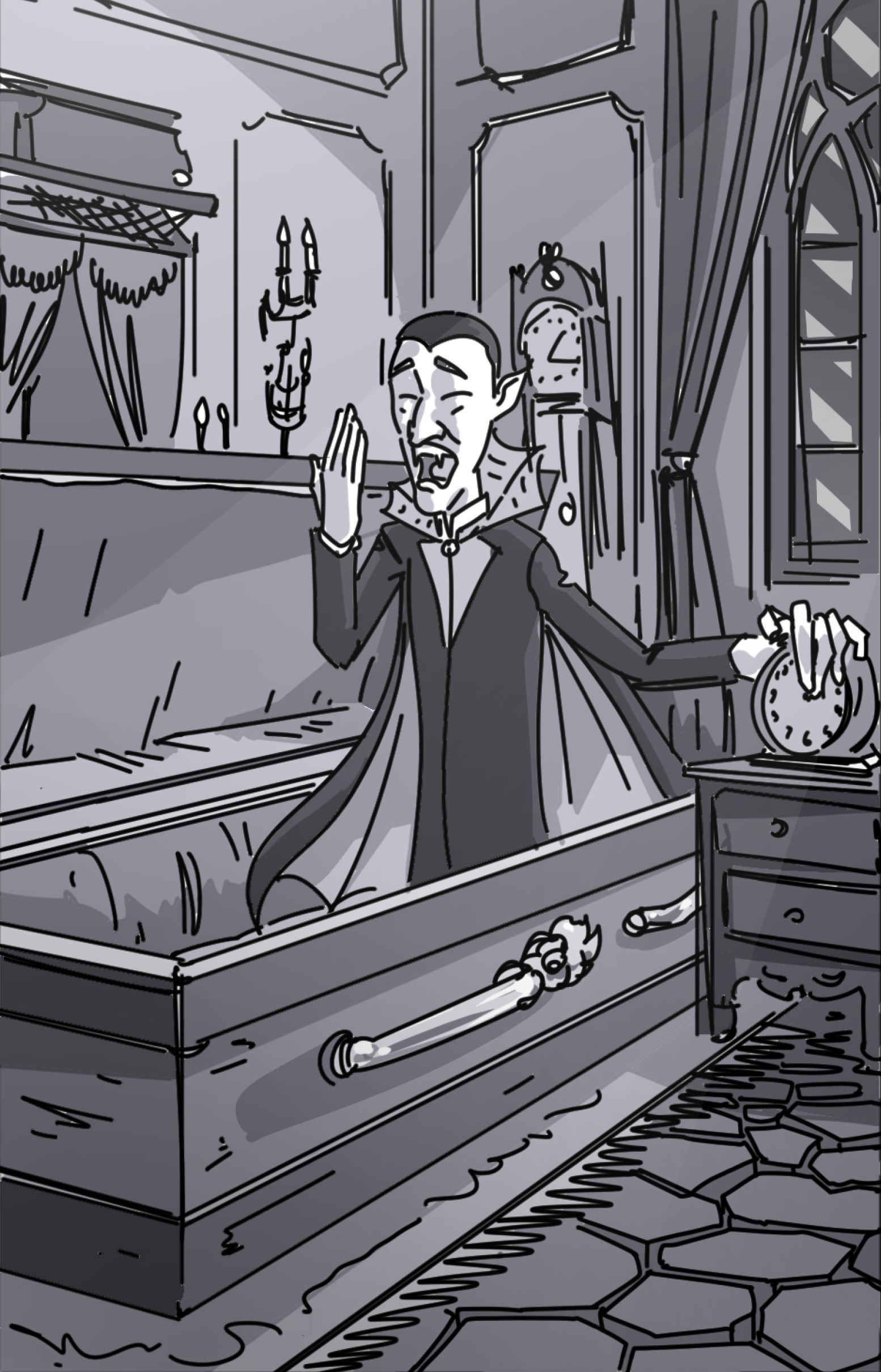 Scene 05 storyboard — Dracula