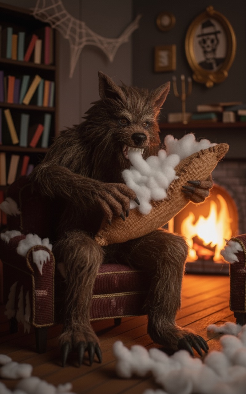 Scene 06 finished frame — Werewolf