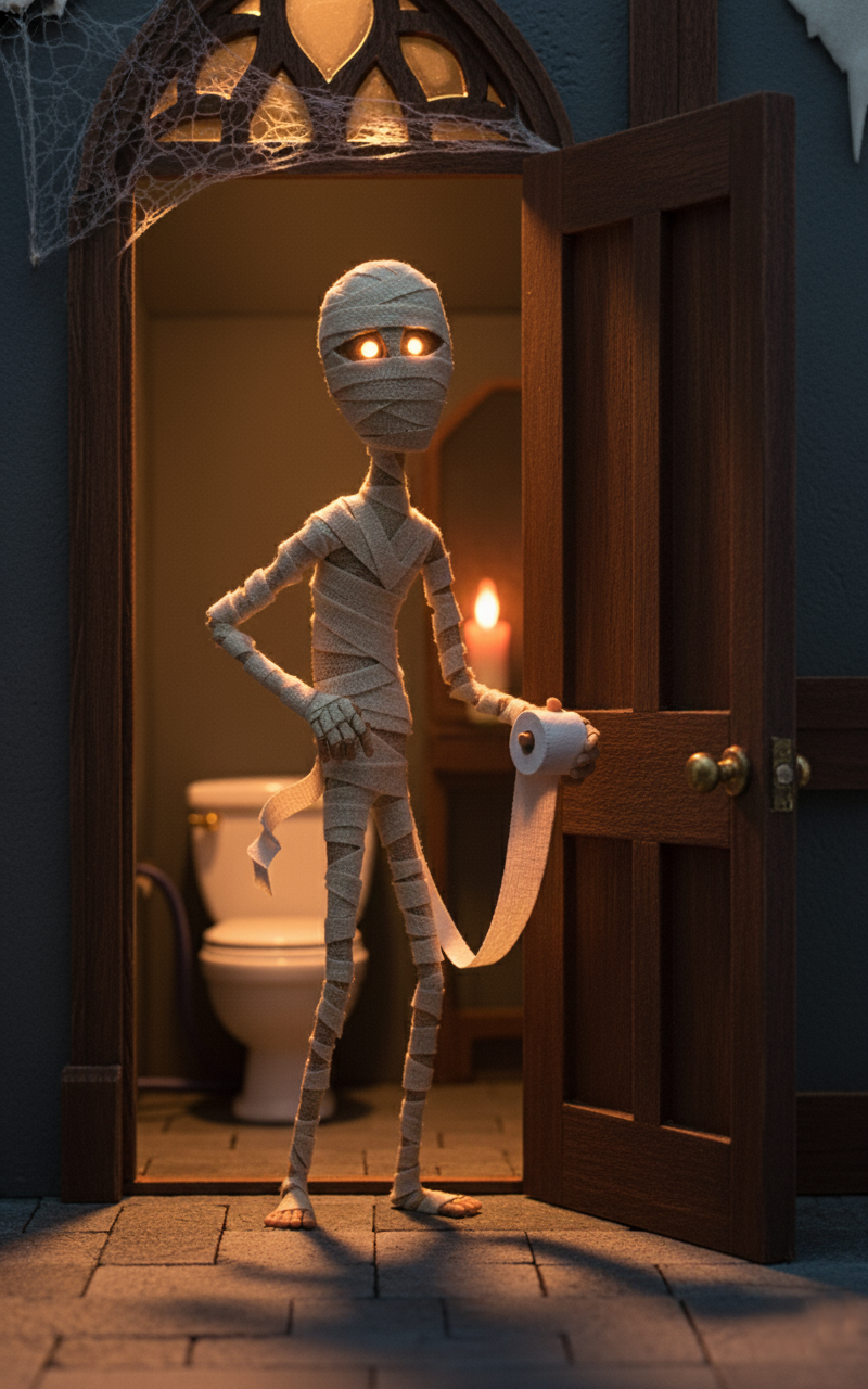 Scene 07 finished frame — Mummy